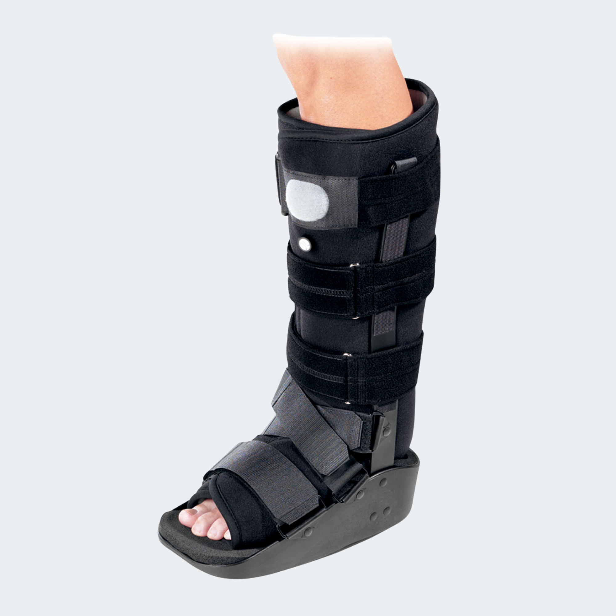 Walker Ankle Brace BLK L ADULT (1EA/BG)