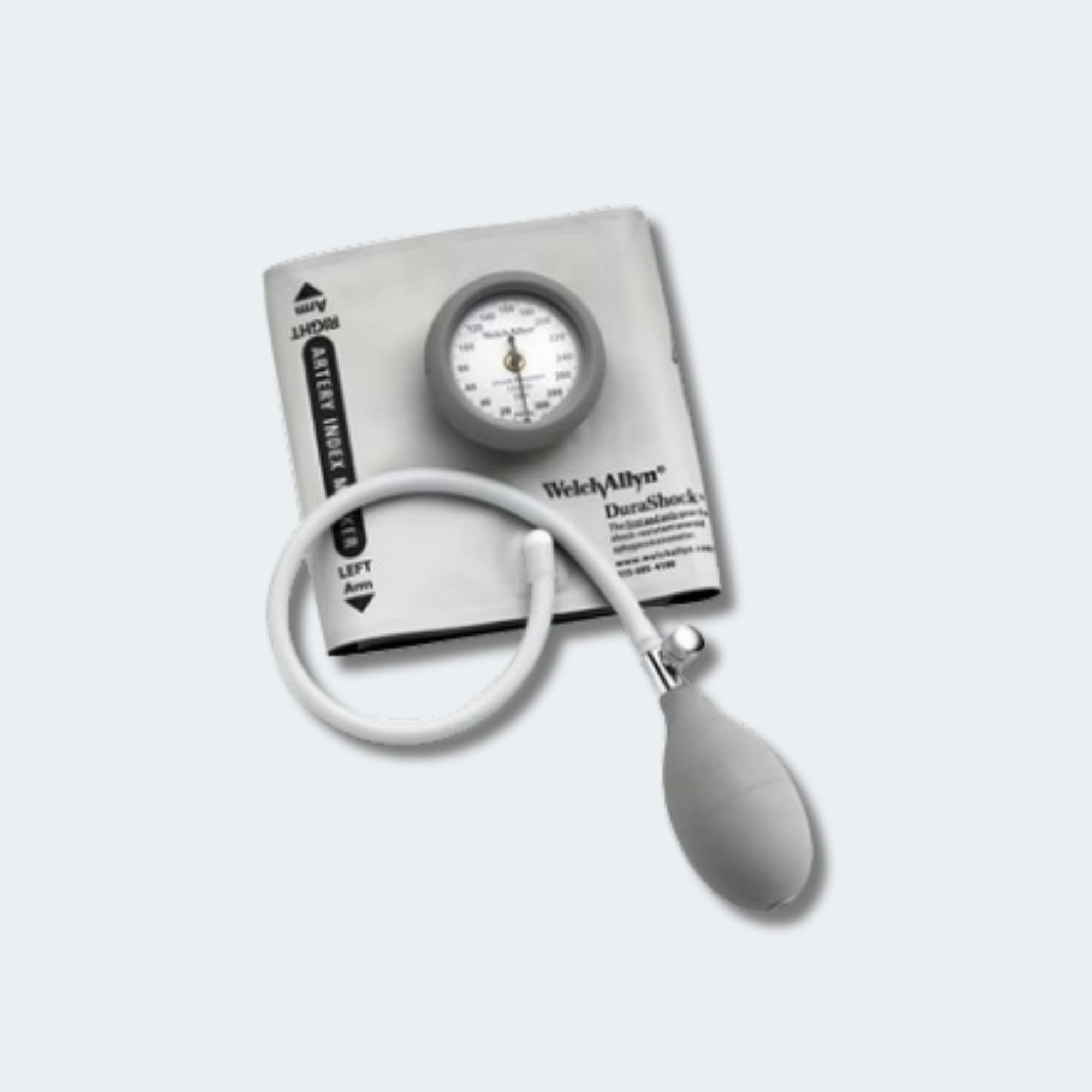 Welch Allyn DuraShock DS44 Pocket Aneroid Sphygmomanometer; Gear Free
