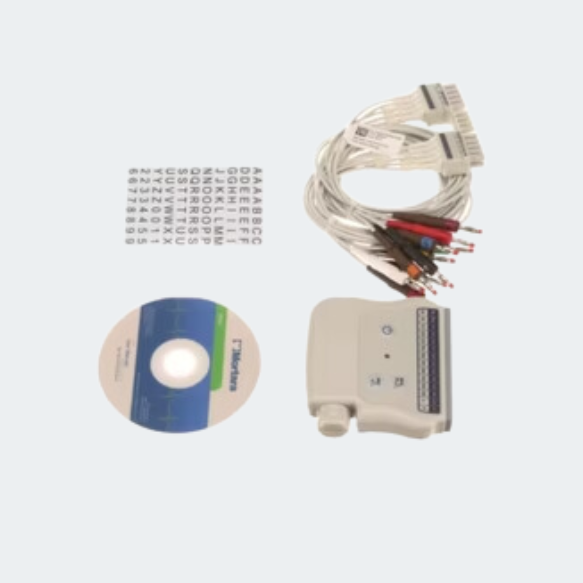 Wireless Acquisition Module (WAM) with AHA Banana Lead Wires (US Only)
