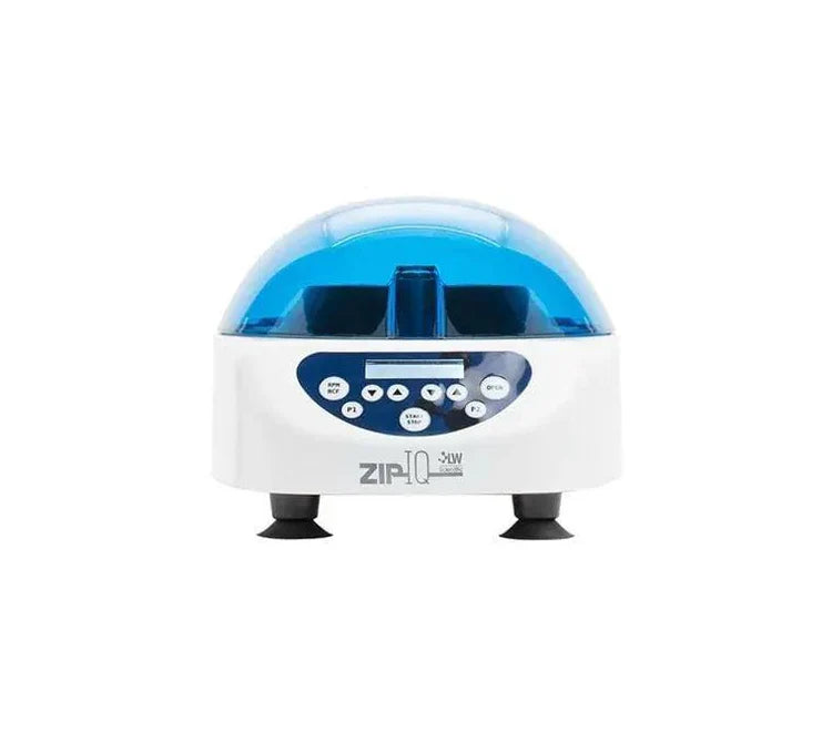 Zip-IQ TT - Digital, 6pl angled Test Tube rotor (1-15ml), 5,000rpm, 0-Lock, 90-240v