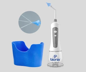OtoClear® Ear Irrigation System (40 OtoClear Tips, 1 Portable Electronic Irrigator, 1 Ear Basin / Box)