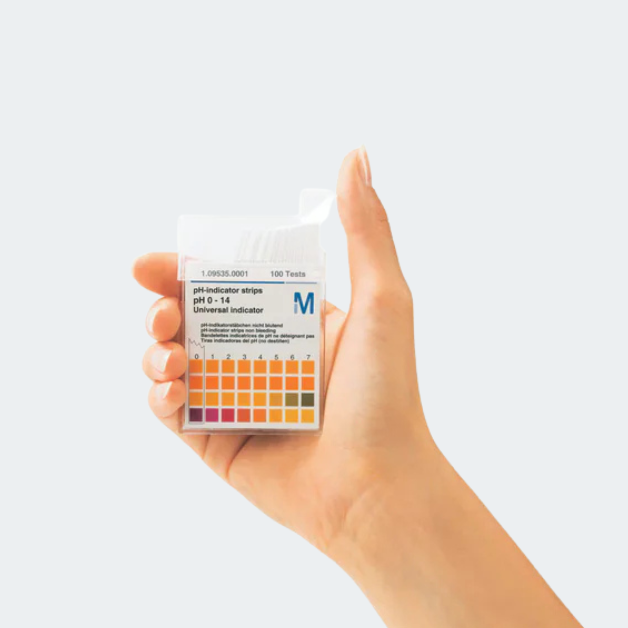 pH-indicator strips pH Range 5.0 – 10.0 (100EA/BX) Part# 1095330001