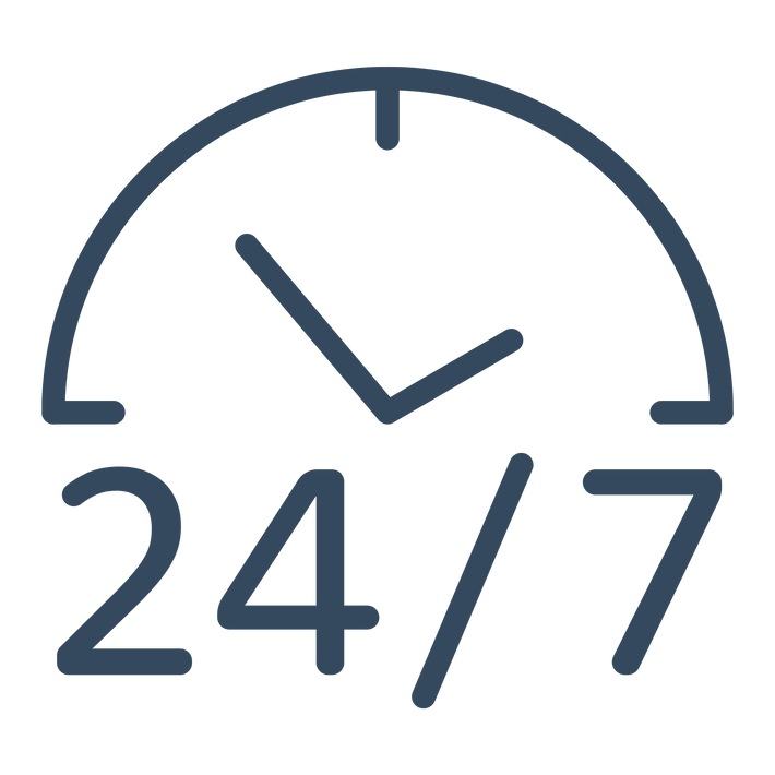 24/7 Access icon