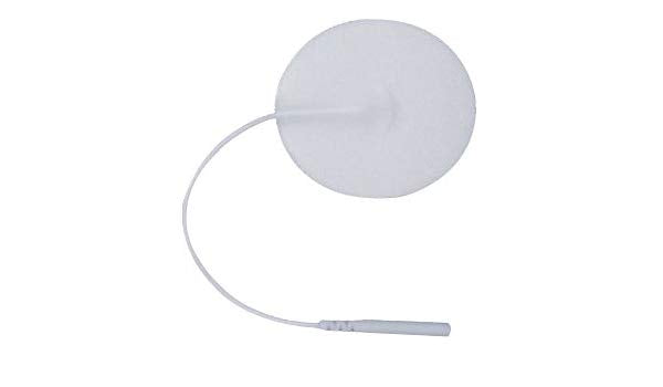 Bio-Protech PROTENS White Cloth Electrodes 48mm Round Wired 48R 1.88" 4PKBio-ProtechElectrodeAOSS Medical Supply