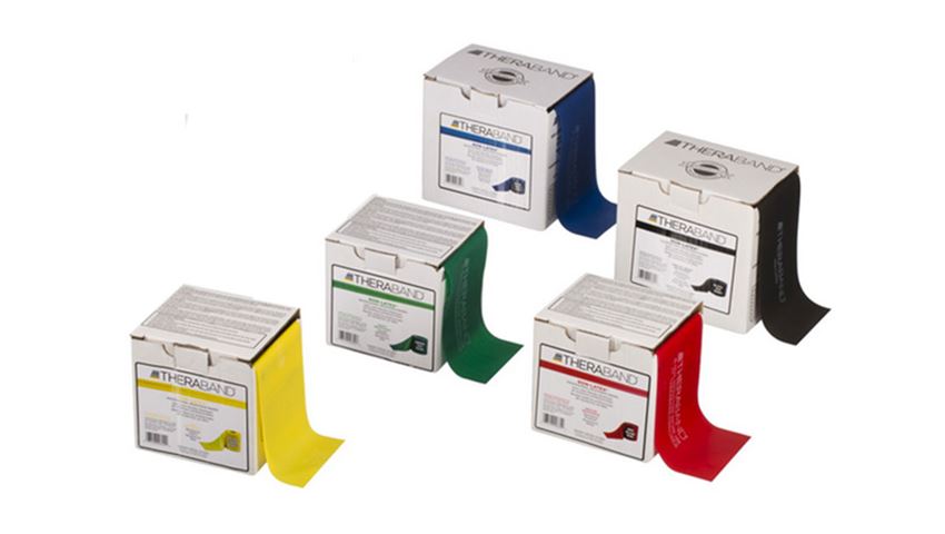 TheraBand Professional Non-Latex Resistance Bands Red- MediumAli MedTherabandAOSS Medical Supply