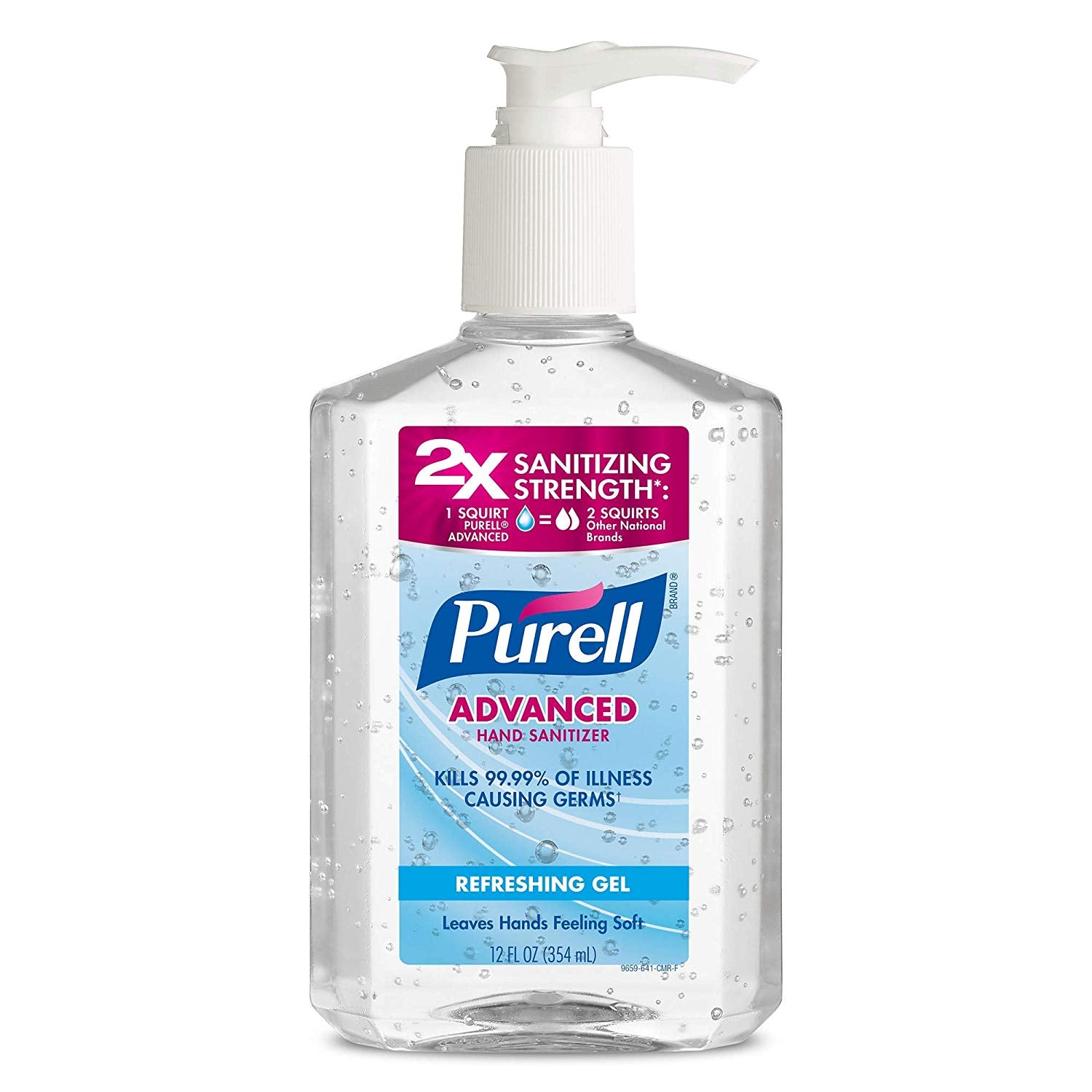 PURELL 3659 Instant Hand Sanitizer, 12 oz Pump Bottle (Case of 12)GojoHand SanitizerAOSS Medical Supply