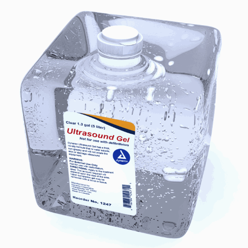 Dynarex 1247 Clear Ultrasound Gel 5LDynarexUltrasound GelAOSS Medical Supply