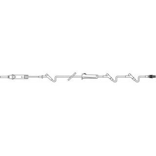 Interlink&reg; Administration Set - 10 Drops / mL Drip Rate 110 Inch Tubing 3 PortsBaxterAdministration SetAOSS Medical Supply