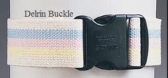 Skil-Care Pastel Stripe Heavy Duty Gait BeltSkil-CareGait BeltAOSS Medical Supply