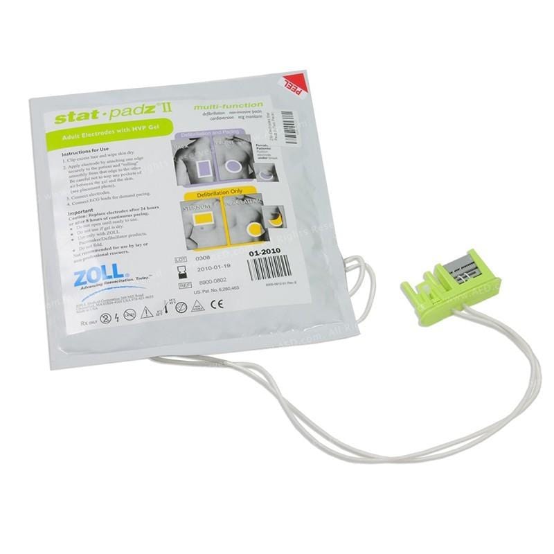 ZOLL Stat-padz&reg; II HVP, Multi-Function Adult Electrodes, 2-Year Shelf LifeZollAdult ElectrodesAOSS Medical Supply